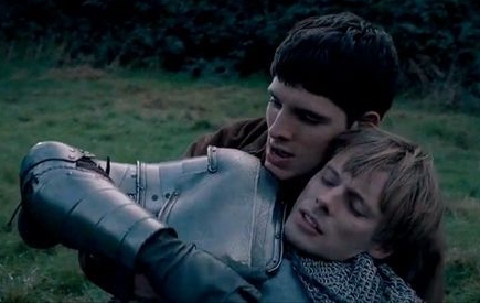 merlin and arthur in the end